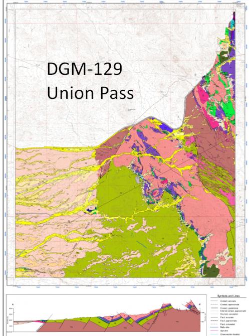 Union Pass digital geologic map