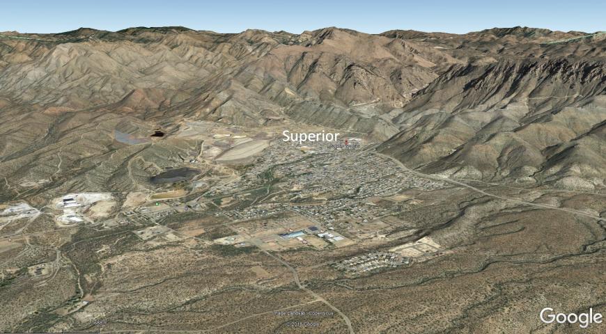 Superior ca. 2017. Courtesy of Google Earth