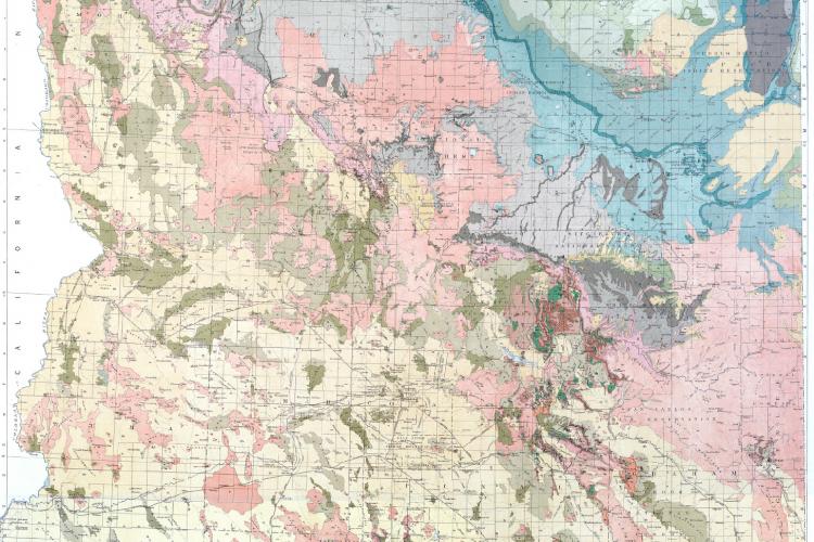 1924 Geologic Map of Arizona