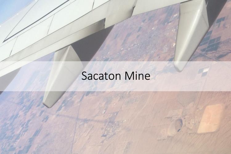 Sacaton Mine from the air